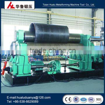 Hydraulic cnc Horizontal down type 3-roll plate bending machine WS11K-80*4000