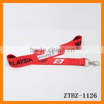 Customizing Nylon Silk-screen Wire Mobile Phone Strap Employee's Card Wire With Logo ZTHZ-1126