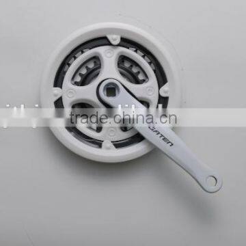 IISS364P5 bicycle crank & chainwheel steel crank 170mm/152mm and steel chainring 24/T34T/42T with plastic chainguard