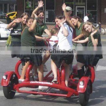 Conference trike surrey bike four wheels bicycle /trike /bike /tour cycle