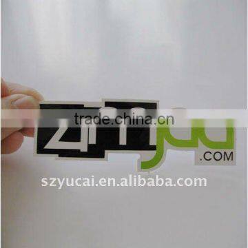 customized durable and waterproof pvc label sticker