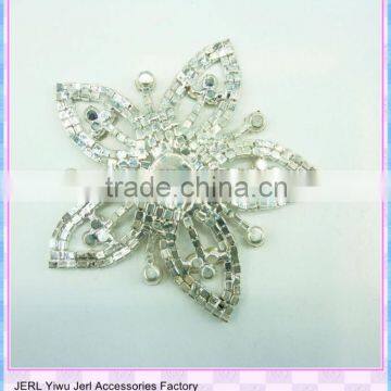 Bling Bling Bridal Crystal Lace Rhinestone Applique Sewed on Wedding Dress photo-4