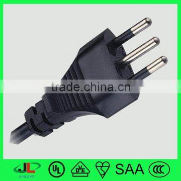 Junlong IMQ type power lead Italy 3 pin power plug