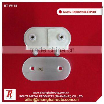 Stair case and balcony stainless steel 304/316 glass clamp supplier with high quality