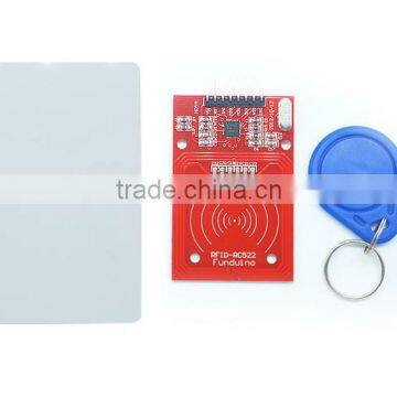 MFRC-522 RC522 RFID RF IC card sensor module to send S50 Fudan card with keychain