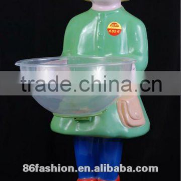 cartoon figure model, big cartoon character, glass fiber doll