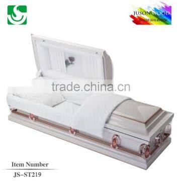 JS-ST219 wholesale best price metal coffin