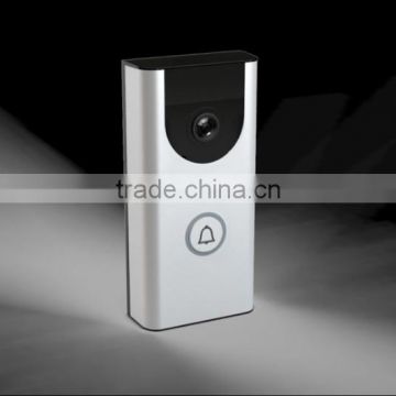 Wholesale price HD 720p cmos smart doorbell support motion detection and remote monitor with battery