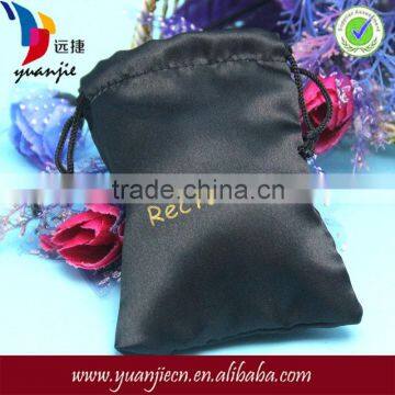 High Quality Soft Fabric Drawstring Small Satin Bag For Jewelry Packing