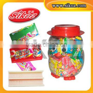 Duck Jar Bubble gum with tattoo, Fruity bubble gum SK-G001