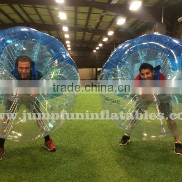 1.7m Dia Inflatable Football Bubble made by JUMPFUN,1.5 Dia Soccer Bubble Ball for sale