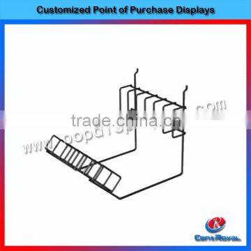 Custom design metal hook small display rack brackets