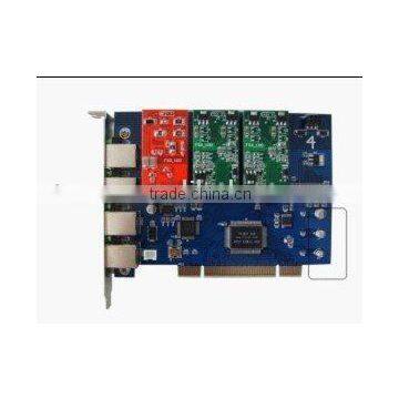 Compatible Asterisk PCI CARD With 4 channels (3.3Vand 5V)
