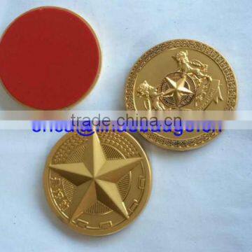 Factory direct sales gold metal cheap custom coin for sale