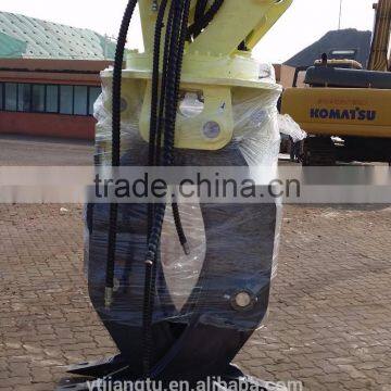 hydraulic grapple for 85mm 3.35 inch pin excavator/excavator rotating gripper