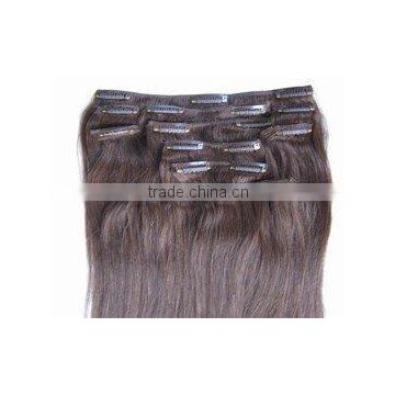 SINGLE DRAWN HUMAN CLIP IN HAIR EXTENSIONS - WHOLESALE CLIPS