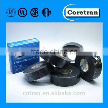 self heat resistant silicone rubber tape for wires cables