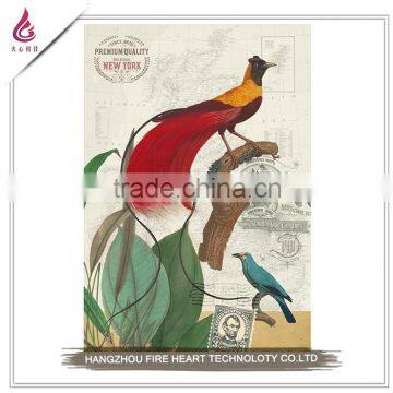 Paradise Bird decorative painting design decorative 3d wall panels