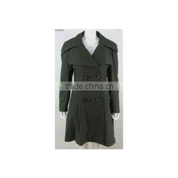2013 Pretty Steps Autumn/Winter Army Women Ladies Bangaline Pea Coat