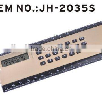 8 digit Portable Eco-friendly Electronic Ruler Calculator