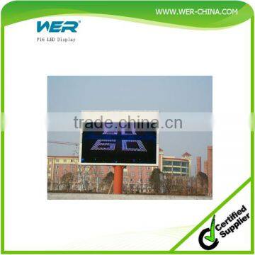 P16 china video led dot matrix outdoor display