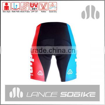 Custom Men's Black Plain Dyed Spandex Cycling Shorts