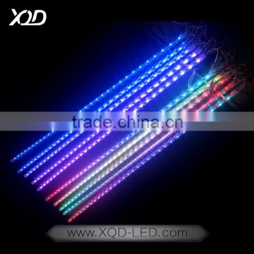 Intelligent RGB LED DMX signal meteor tube light for fairground DC5V