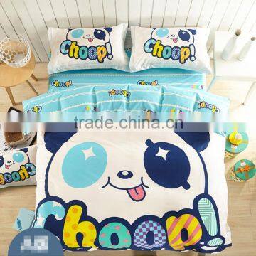 100% Cotton Material and Full Size Adult Cartoon Bedding Set