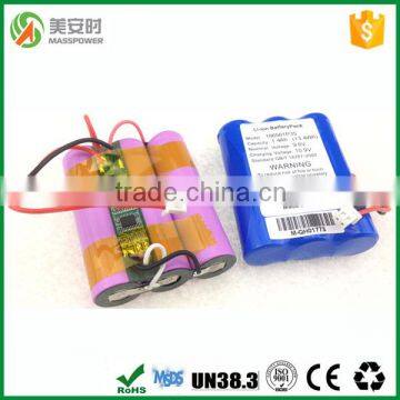 Premium LiFePo4 battery 9.6v 1500mah