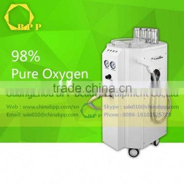 Water oxygen medical device / Hyperbaric 98% pure oxygen oxygen jet peel