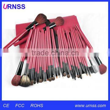 2016 Wholesale UK go pro custom private label long hair 12pcs makeup brush sets makeup sets, beauty makeup tools