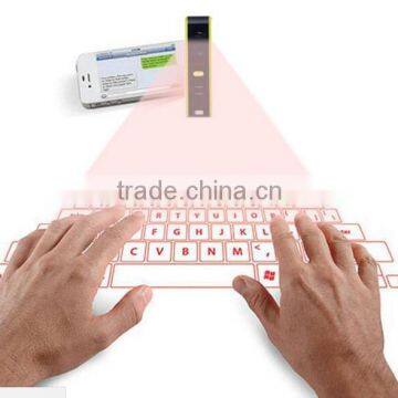 Universal Bluetooth USB Virtual Laser Keyboard Portable Size Bluetooth Projection Keyboard For Smart Phone