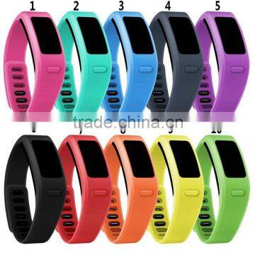 S L Size candy colors Replacement Rubber Band with Clasps for Garmin Vivofit1 vivo fit 1 Bracelet Wristband No Tracker