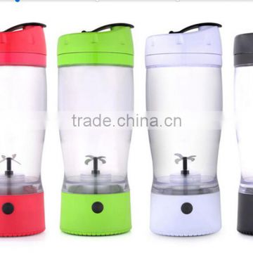 Electric Botton Fruit Mixing Plastic Sport Water Bottle Caps Joyshaker Bpa Free