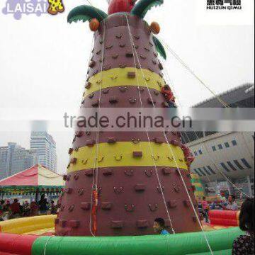 For challenging Climbing funny Inflatable Climbing Wall for entertainment