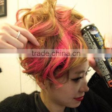 Fashionable and Temporary animal cosplay costume ONE WASH Hair Color Spray for home hair color.