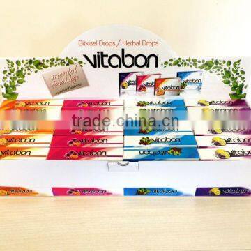 Swedish Candy Lemon and Sage VitaBon Warheads Extreme Sour Hard Candy