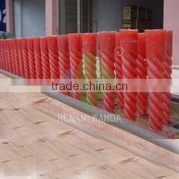 Spiral wax candle making machine 0086-13598889554