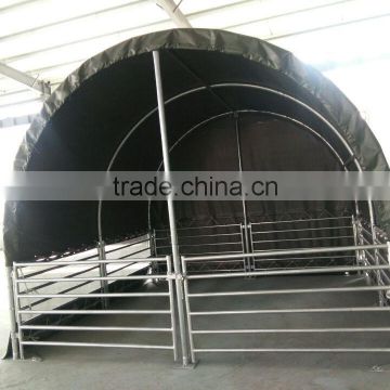 Factory customized fabric material cattle poultry livestock tent