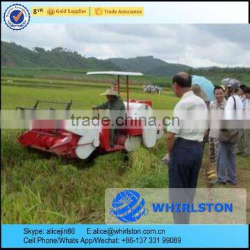 Whirlston 2016 Hot sale in INDIA middle rice wheat soybean harvester