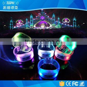 Promotional gift items motion sense party led bracelet light bracelet led light silicon wristband