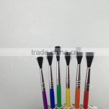 6pc Art Nylon Brush, Oil Painting Brush With Aluminium Ferrule. Trade Assurance. photo-4