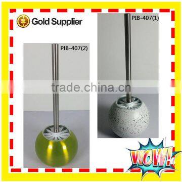 Household stainless steel toilet brush with holder