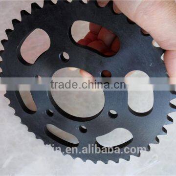ISO9001 Bajaj Boxer Motorcycle Sprocket Set photo-2