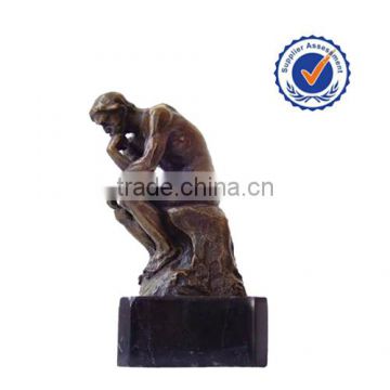 Polyresin handmade custom bronze statues wholesale