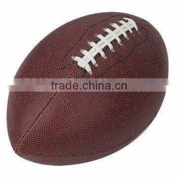Promotional Printed Stuffed PU Rugby Ball,OEM welcome