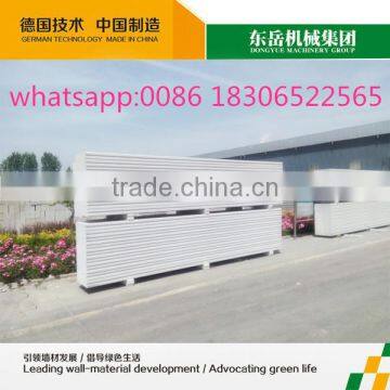 Small Capacity 50 to 60 Cubicmeters AAC Panel Making Machinery