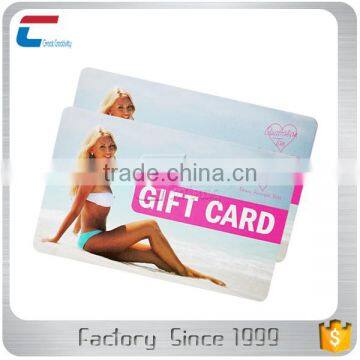 13.56MHZ contactless rfid smart plastic F08 NFC card