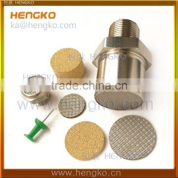 0.5 10 um 20 30 40 50 60 90 100 Microns Nickel Titanium Brass Bronze Stainless Steel Metal Sintered Powder Filters photo-5