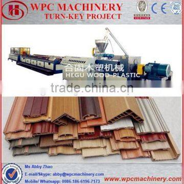 WPC extrusion machine /pvc wall panel production line/WPC profile machine